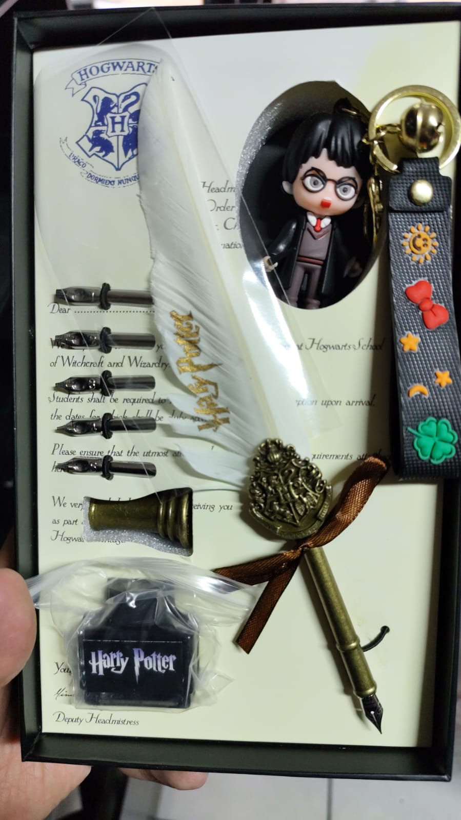 HARRY POTTER SET PLUMA